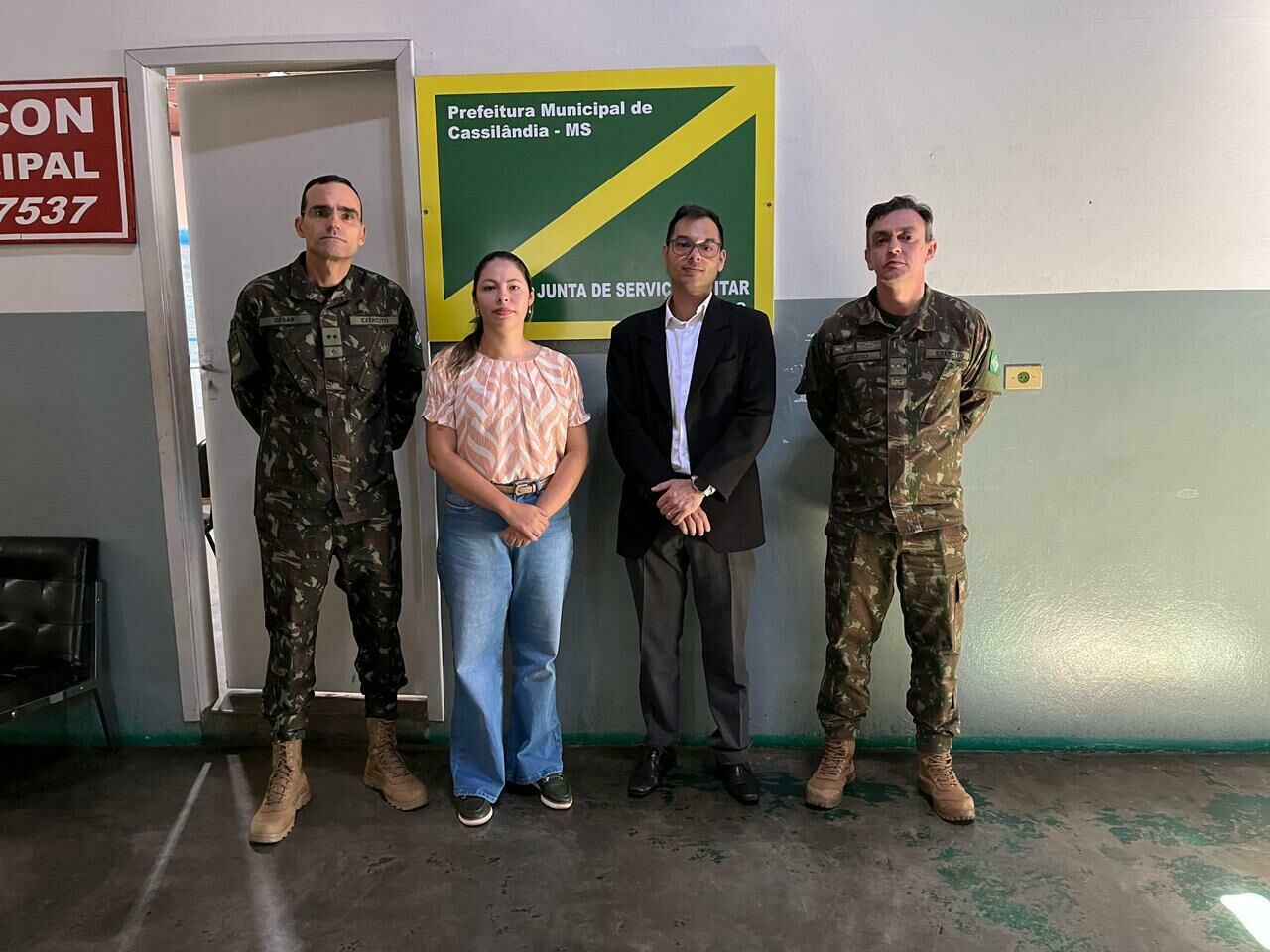 Imagem de compartilhamento para o artigo Prefeitura de Cassilândia reforça parceria com o Exército para aprimorar o Serviço Militar da MS Todo dia